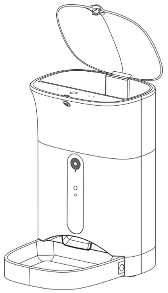 kogan KASMPTFDCMA Smarter Home Smart Wi Fi Pet Feeder 4 3 - Cover