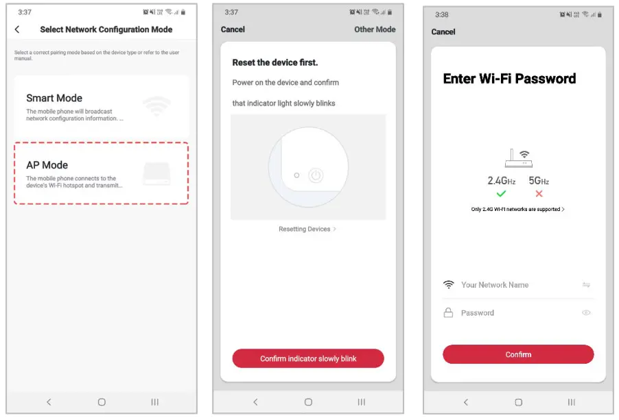 kogan KASMPTFDCMA Smarter Home Smart Wi Fi Pet Feeder 4 3 - Using AP Mode to add device 2
