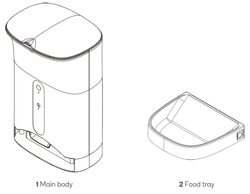kogan KASMPTFDCMA Smarter Home Smart Wi Fi Pet Feeder 4 3l -