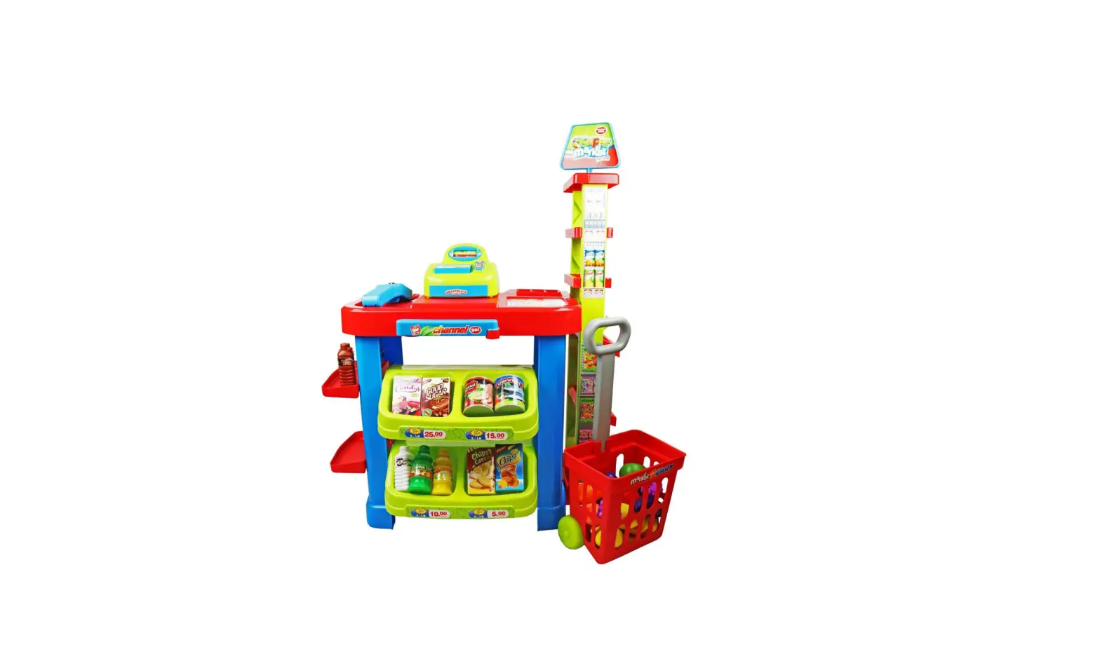 Oypla 3481 Kids Play Supermarket Shop Grocery Pretend Tot Play Set User Manual
