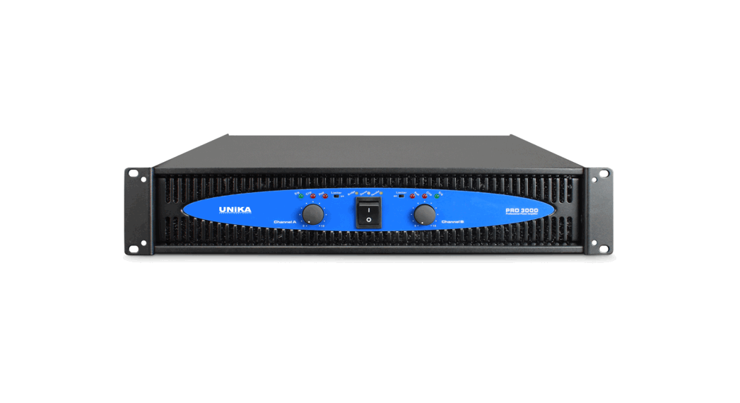 Unika Pro-3000 Professional Power Amplifier User Manual Unika Pro-3000 Professional Power Amplifier User Manual