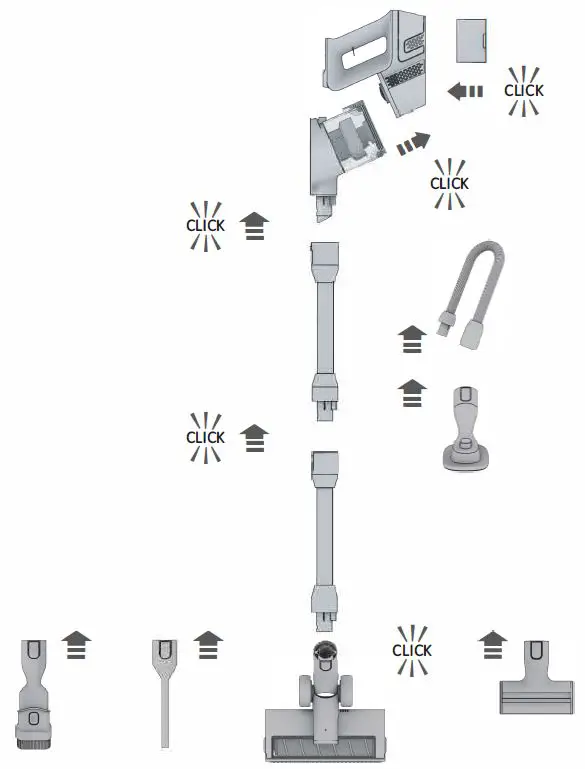 JASHEN JS-AV01C01 Cordless Vacuum Cleaner fig3