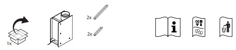 NEMO 072PLT000100 Massimo Colagrande Plint Lightning Instruction Manual - Box content