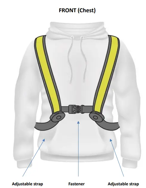 EASYPIX 65001 Street Glow Full Spectrum LED Vest-fig3