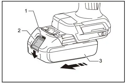 makita XFD15 Cordless Driver Drill fig1