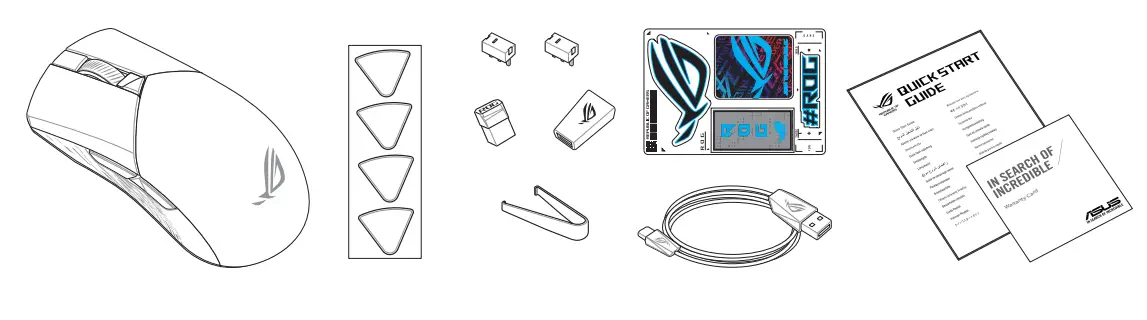 ASUS Q17559 Rog Gladius III Wireless Gaming Mouse FIG 1