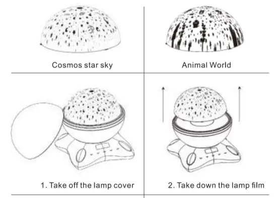 Lamp Film Replacement