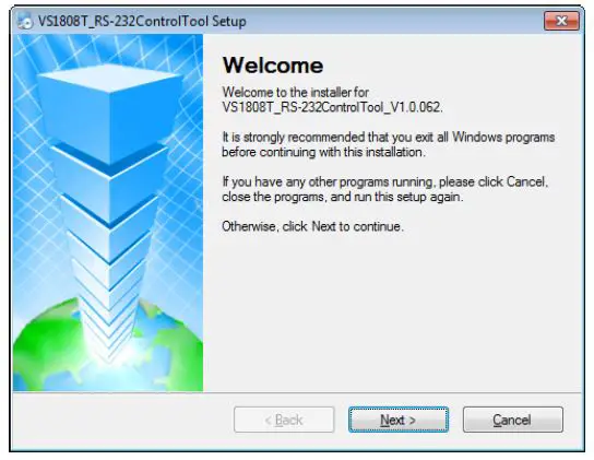 ATEN RS-232 Control Tool Apps 1
