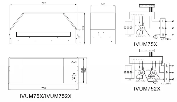 ILVE IVUM90 Under Cupboard Rangehood Instruction Fig7