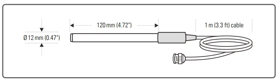BANTE ISE Ag Silver Ion Selective Electrode