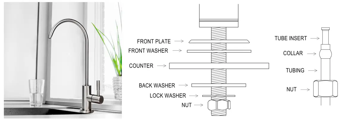 iSPRING RCS5T Reverse Osmosis Water Filtration System-fig8