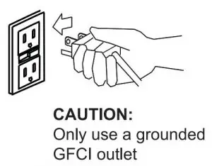 FIG 7 Plugging in the LumaWarm