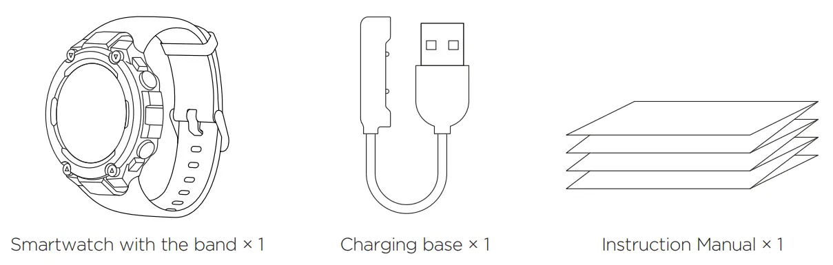AMAZFIT T Rex Smart Watch - Package
