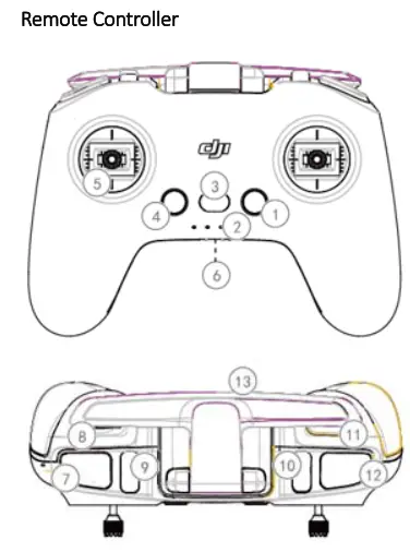 dji FD1W4K Remote Controller - Remot control