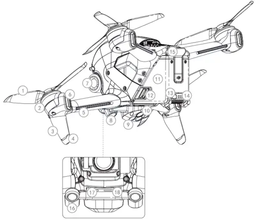 dji FD1W4K Remote Controller - fig