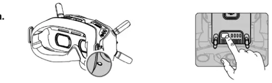 dji FD1W4K Remote Controller - power button