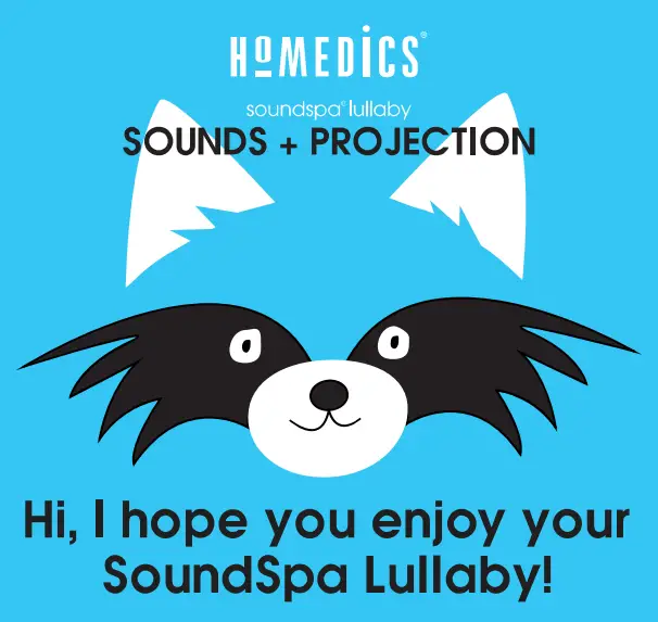 HoMEDiCS MYBS315 SoundSpa Lullaby Sound Machine Instructions
