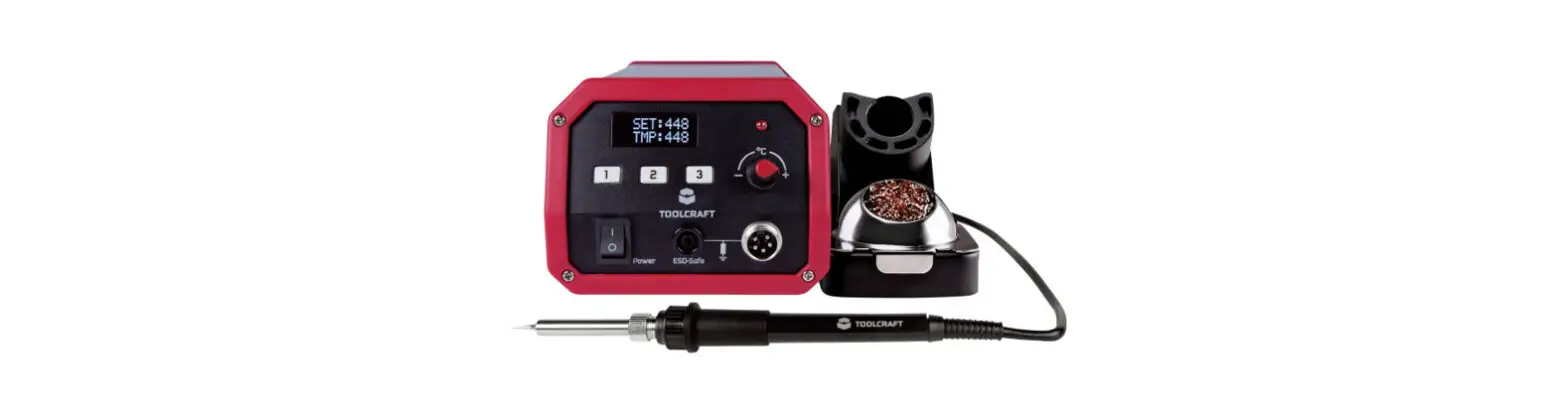 Toolcraft 2269448 Soldering Station With Led And Fume Extractor Instruction Manual