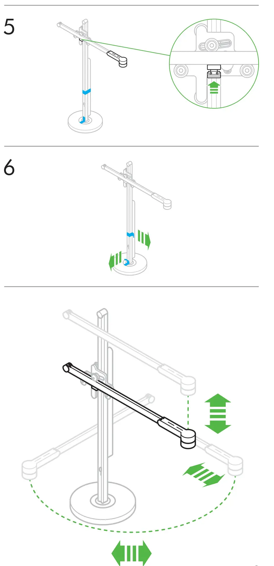 dyson CD05 CSYS Desk Task Light - Assembly 2