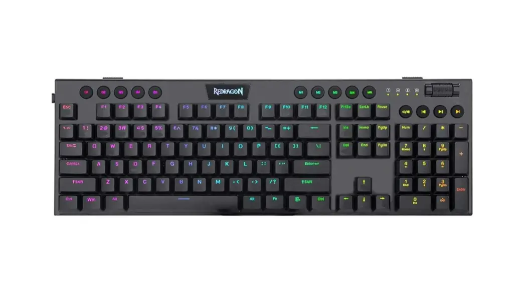 Redragon K618 Horus Wireless Rgb Mechanical Keyboard Instruction Manual