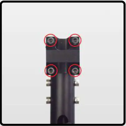 NANROBOT Lightning 8 Inch Wide Wheel RoadRunner Scooters - Handlebar Assembly 1