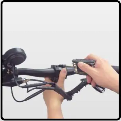 NANROBOT Lightning 8 Inch Wide Wheel RoadRunner Scooters - Handlebar Assembly 2