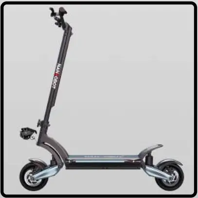 NANROBOT Lightning 8 Inch Wide Wheel RoadRunner Scooters - Handlebar Unfolding 4