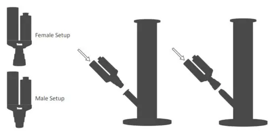 Yocan YKX 20 Torch XL Portable E Nail - Operating