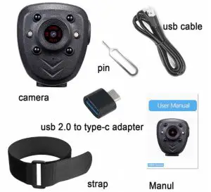 KSADBOSSBO Mini Body Camera