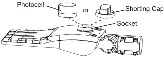 Photocell/Shorting Cap Installation