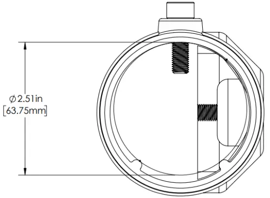 Round Adjustable Fitter Mount Installation