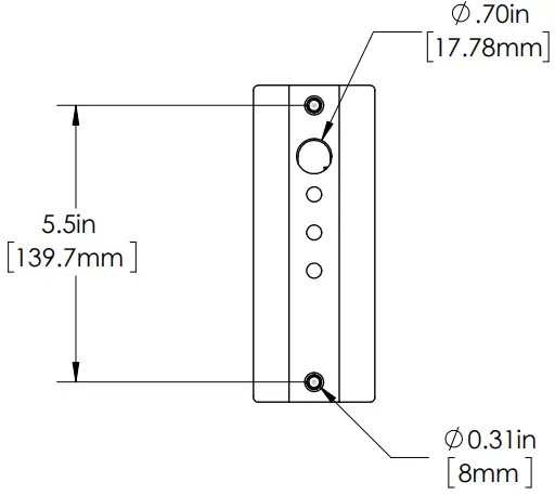Pole/Post Knuckle Mount (RWLA-PM) Installation