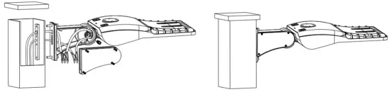 Pole/Post Knuckle Mount (RWLA-PM) Installation