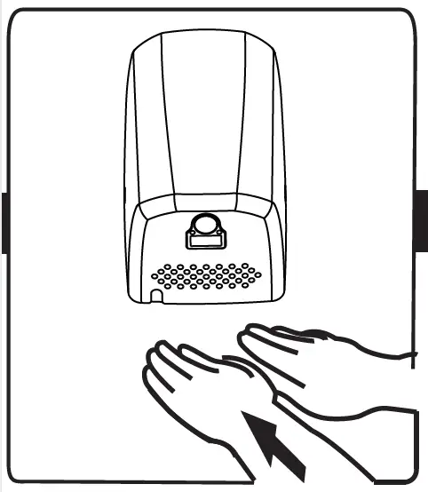 Dryflow TFJ0 TurboForce Junior Plus Hand Dryer 9