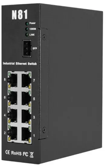King Pigeon N80 Industrial Ethernet Switch