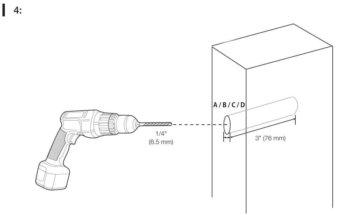 amazonbasics Longer Extension Dual Arm Full Motion TV Mount User Manual - Attach screw