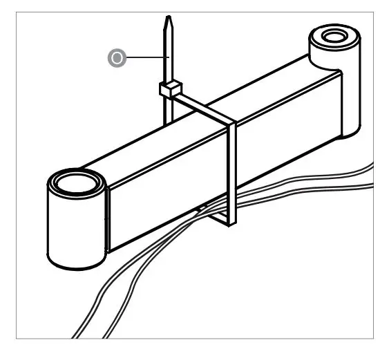 amazonbasics Longer Extension Dual Arm Full Motion TV Mount User Manual - Maintenance Wire Installation
