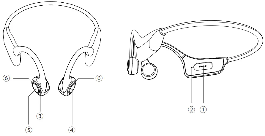 BEARTAIN H16 Bone Conduction Wireless Headphones - Product Overview