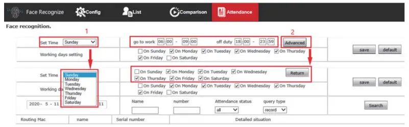 Safe Space Scan Technology 3S 07TW Face Recognize and Temperature Measurement Panel - 33