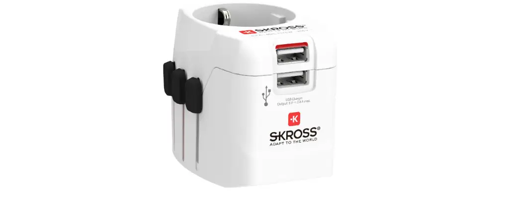 Skross 1302471 Pro Light Usb Travel Adapter Instruction Manual