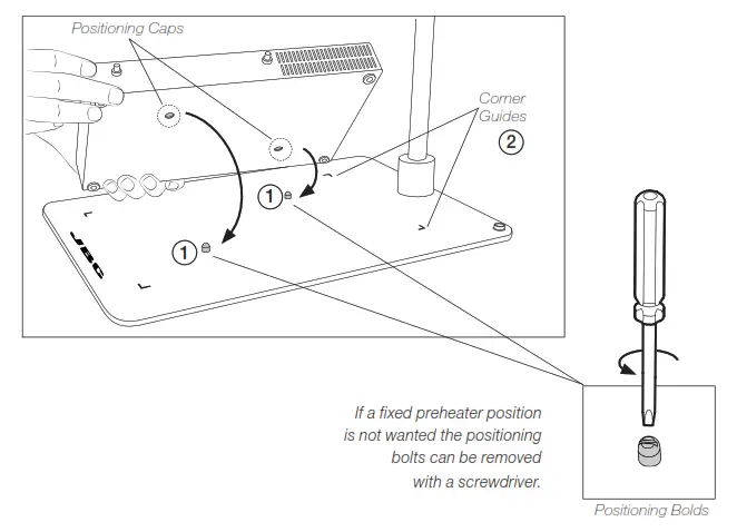 JBC RWS Rework Adjustable Arm for PHS - FIg 13