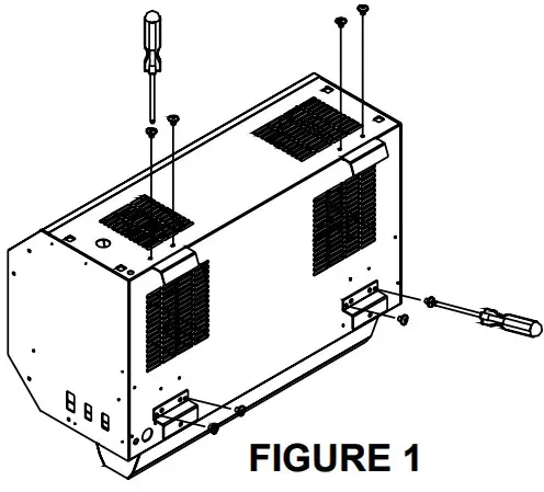 STELPRO ASDC Series ASDC0553CTSW Commercial Air Curtain - WALL INSTALLATION