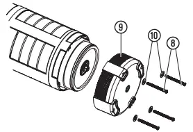 Clean suction foot with inlet screen