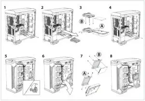 Install the 3.5" \2.5" Drives