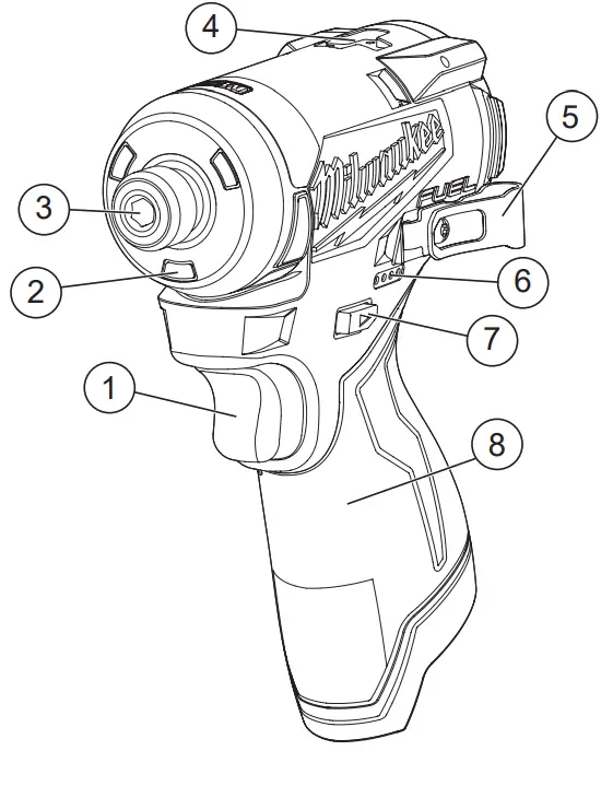 Milwaukee M12 FUEL™ 14 HEX IMPACT DRIVER 2