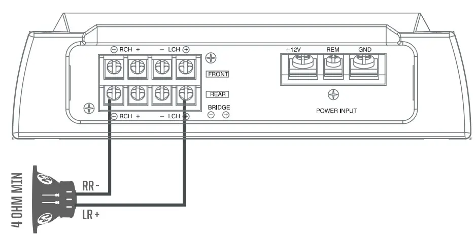 MEMPHIS SRX150.2V Street Reference Series 2-Channel Amplifier - Figure 4