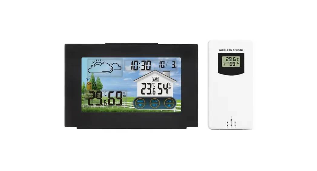 Fanju Fj3362g Touch Screen Weather Station User Manual Fanju Fj3362g Touch Screen Weather Station User Manual