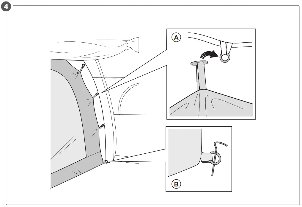 KAYOBA 008787 Four Man Tent - fig3