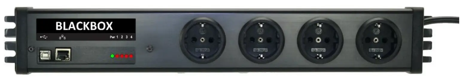 BLACK BOX PSE544-DE-R2 Power Switch Cabinet NG