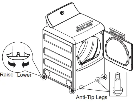 GE Appliances GTX33EASKWW 6.2 cu. ft. Electric Dryer FIG (42)